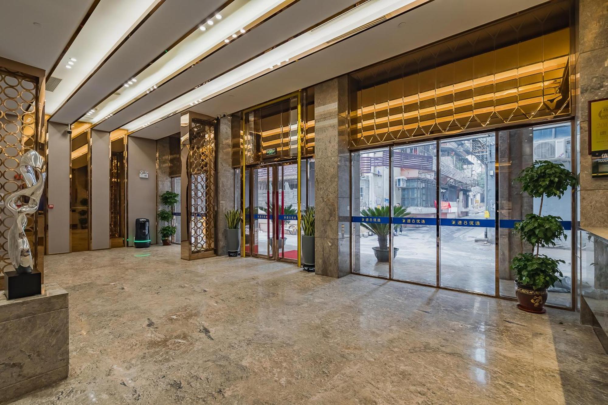 Super 8 Hotel Select Guangzhou Railway Station Xicun Subway Station Buitenkant foto