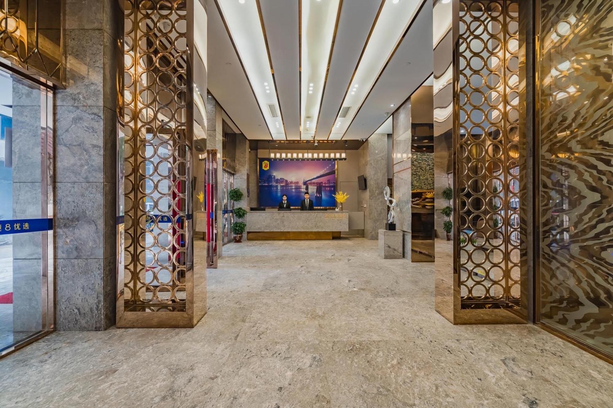 Super 8 Hotel Select Guangzhou Railway Station Xicun Subway Station Buitenkant foto
