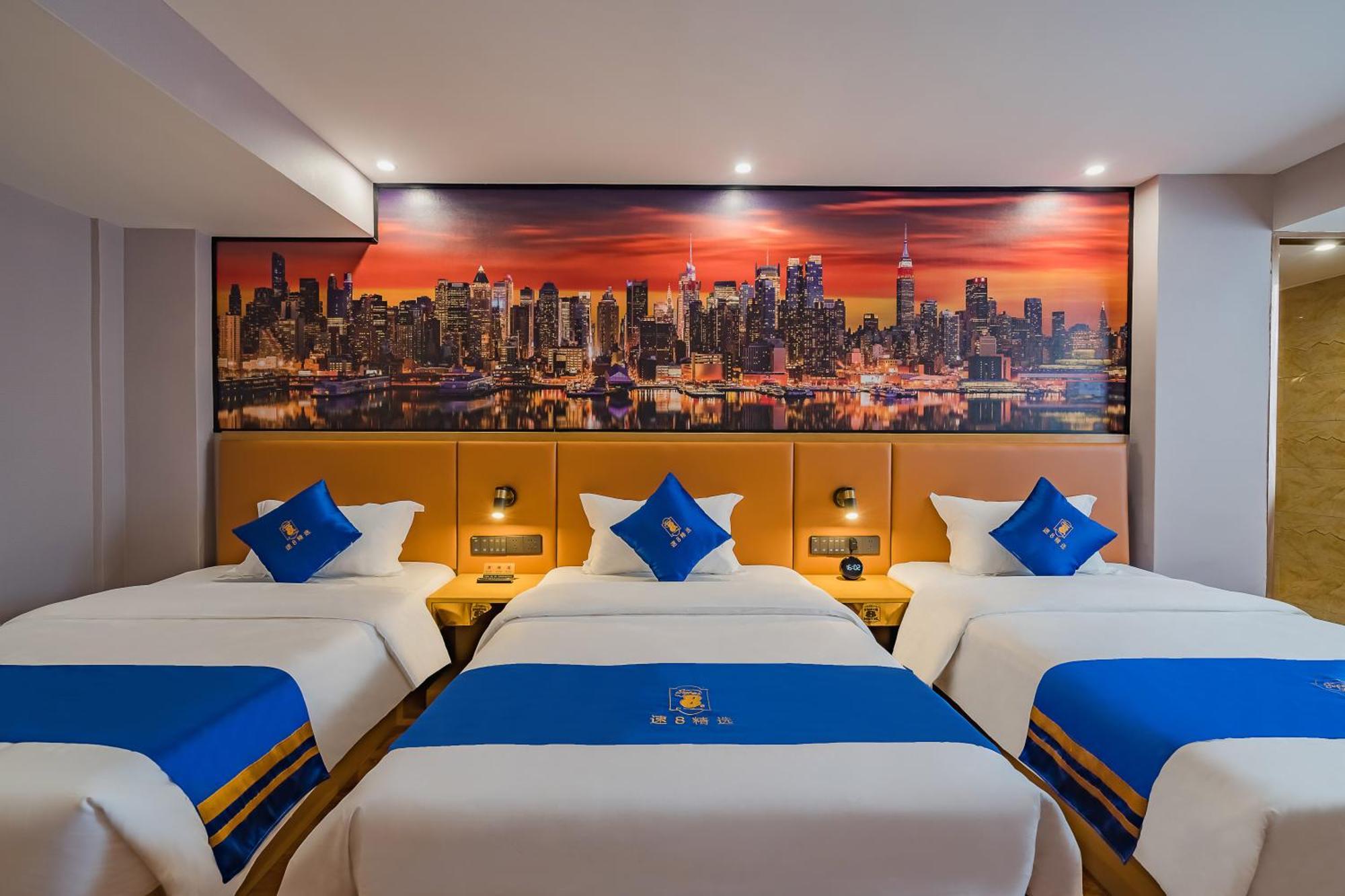 Super 8 Hotel Select Guangzhou Railway Station Xicun Subway Station Buitenkant foto